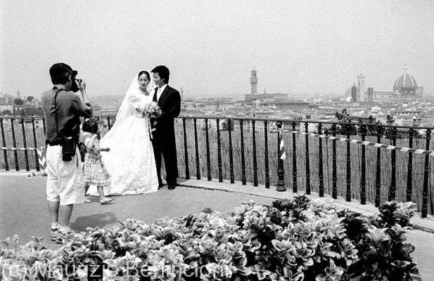 Cinesi in Toscana, matrimonio,1994