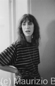 Patty Smith, cantante rock, 1979